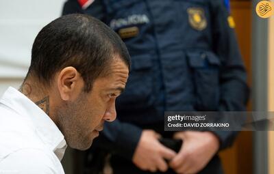 (تصاویر) محاکمه دنی آلوز به جرم تجاوز به زن اسپانیایی