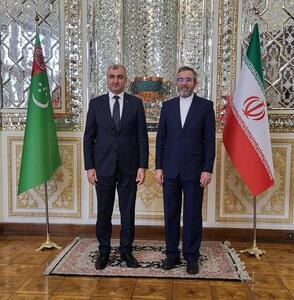 رایزنی معاون وزیر خارجه ترکمنستان با علی باقری