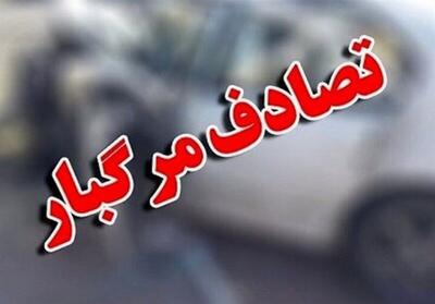 تصادف مرگبار دو سواری ۲۰۶ با ۴۰۵ در تهران/ عکس