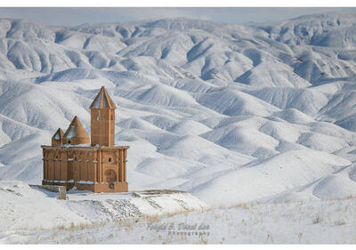 تصویری زیبا از کلیسای سهرل در آذربایجان شرقی