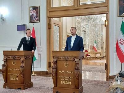 امیرعبداللهیان: روابط ایران و مجارستان در مسیر درست خود قرار دارد