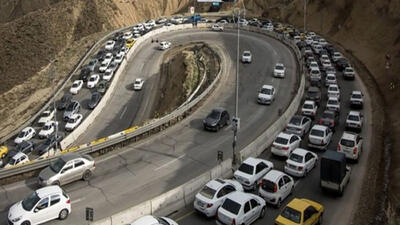 تردد از کرج و آزادراه تهران- شمال به سمت مازندران یک طرفه شد / مسافران بخوانند