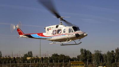 پرواز هلیکوپتر اورژانس برای نجات جان مادر باردار در بهبهان