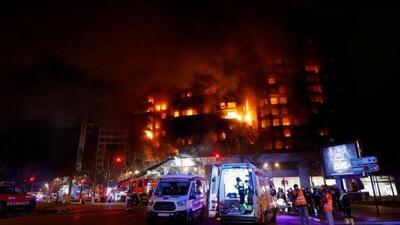 جزئیات آتش‌سوزی مرگبار آپارتمان مسکونی در والنسیا