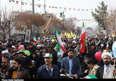 راهپیمایی دوباره مردم استان سمنان در حمایت از مردم فلسطین‌؛ غزه هیچ‌گاه تنها نمی‌مانَد‌ - تسنیم
