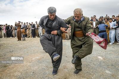 (تصاویر) روستای چشمیدر کردستان ۲۵ روز زودتر به استقبال نوروز رفت