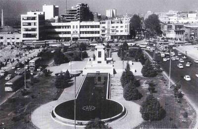 (تصویر) میدان توپخانه تهران ۶۰ سال قبل این شکلی بود