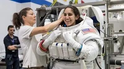 شغل جدید یاسمین مقبلی در ایستگاه فضایی! + فیلم