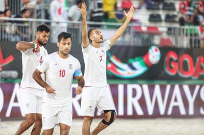 گزارش زنده فوتبال ساحلی/ ایران ۲ - ۳ برزیل