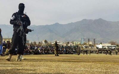 اقدام هولناک طالبان در استادیوم فوتبال/ ۸+۷ گلوله شلیک شد