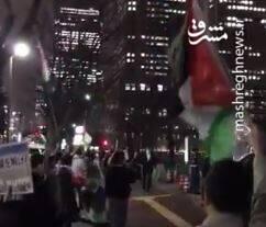 تظاهرات حامیان ژاپنی فلسطین به ۵ روز متوالی رسید+فیلم