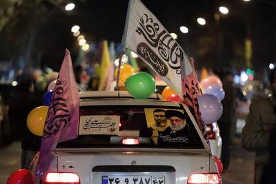 کاروان شادی خودرویی جشن ولادت امام زمان(عج) در مشهد