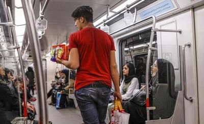پشت‌پرده ازدحام دستفروشان در متروی تهران