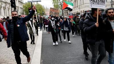 تظاهرات مخالفان اسرائیل در چهار کشور اروپایی/ درخواست برای پایان نسل‌کشی در غزه
