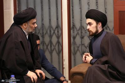 (تصاویر) حضور جمعی از شخصیت‌های سیاسی در منزل مرحوم موسوی بجنوردی