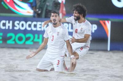 ساحلی بازان ایران با ۶تایی کردن بلاروس سوم جام جهانی شدند