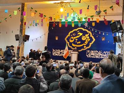 سخنرانی رئیسی در مسجد امام حسین(ع) بیرجند