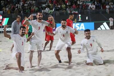 تمجید فیفا از تیم ملی فوتبال ساحلی ایران