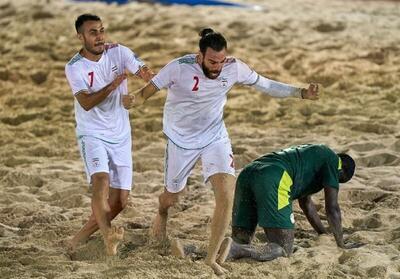 خلاصه بازی فوتبال ساحلی ایران و بلاروس | رویداد24