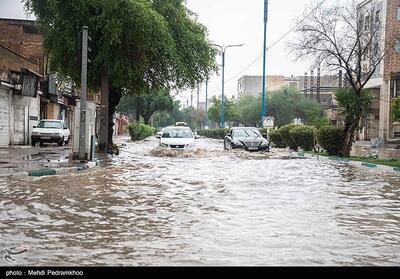 آبگرفتگی شدید معابر در کرمان/ بارش برف و باران تا کنون خسارتی نداشت - تسنیم