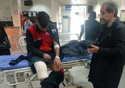 زخمی شدن بازیکنان تراکتور در کرمانشاه