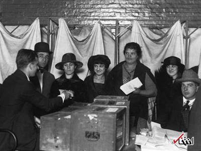 عکس/ وقتی زنان آمریکا حق رای یافتند