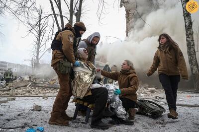 (تصاویر) دو سال جنگ جنون‌آمیز در اوکراین