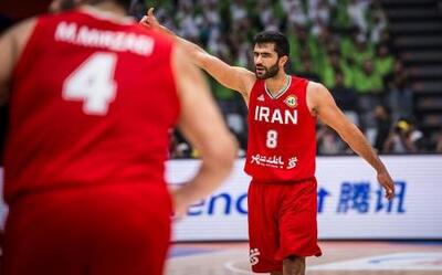ستاره تیم ملی ایران در جمع برترین‌های بسکتبال آسیا