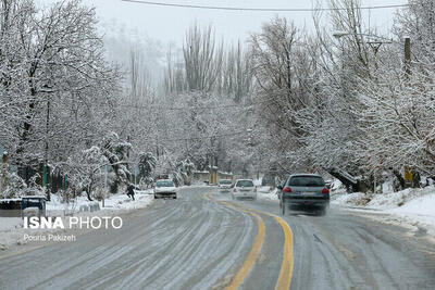 برف راه چند روستای البرز را مسدود کرد