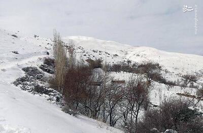 تصاویر زیبای برف در تفتان سیستان و بلوچستان