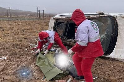 واژگونی خودرو در محور مهاباد - ارومیه یک کشته برجای گذاشت