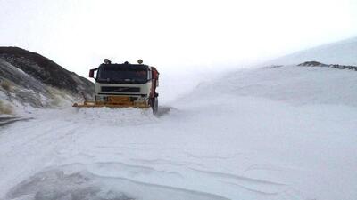 ۲۰۰ محور روستایی بر اثر بارش برف و کولاک مسدود هستند