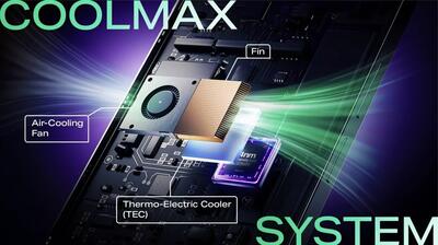 اینفینیکس از فناوری خنک‌کننده CoolMax برای موبایل‌ها پرده برداشت؛ کاهش دما تا 10 درجه