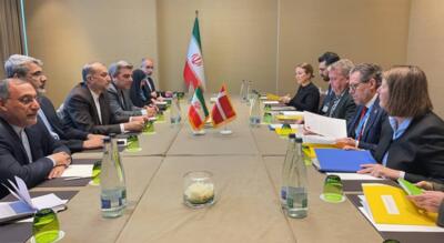 (ویدیو) دیدار وزیران امور خارجه ایران و دانمارک در ژنو
