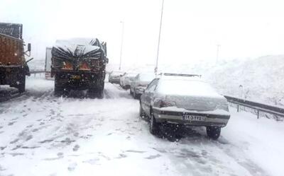 مسیرهای فرعی خراسان جنوبی به علت بارش برف مسدود شد