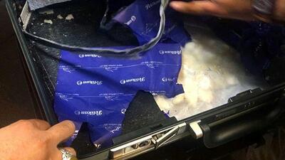 کشف محموله ممنوعه در چمدان زن و مرد مسافر به ترکیه