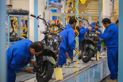 پیش بینی تولید ۶۰۰ هزار موتور سیکلت در سال جاری