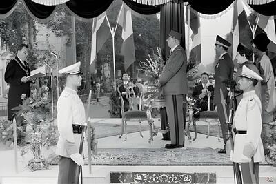 عکس| ۶۰ سال پیش؛ روزیکه رقیب فرانسوی هیتلر به تهران آمد