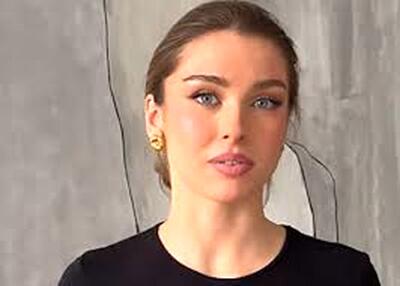 ویدیویی از سوپر مدل روس در حال تبلیغ حجاب