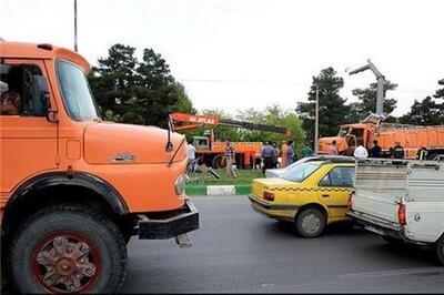 ممنوعیت تردد وسایل نقلیه سنگین آخر هفته در شهر تهران