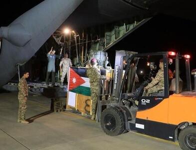 کلیپ تبلیغاتی پادشاه اردن برای ارسال کمک به غزه