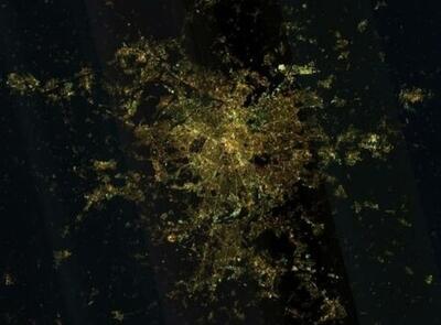 مقابله با آلودگی نوری شهری با استفاده از ماهواره