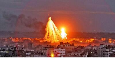 فوری/ حمله اسرائیل به جنوب لبنان با بمب‌های فسفری