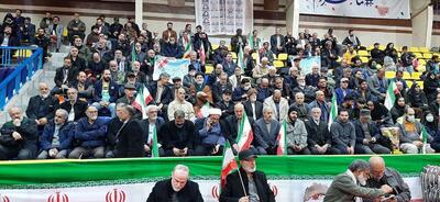گزارش ایسنا از تجمع امناء در ورزشگاه شهید شیرودی
