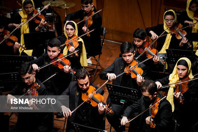 سازهای جوانان ایرانی نواخته می‌شوند