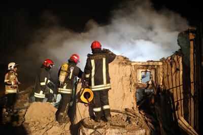 مرد ۷۰ ساله در آتش‌سوزی منزل مسکونی در حصه جان باخت