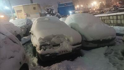 تهران ۴ درجه زیر صفر / جمعه برف می‌بارد