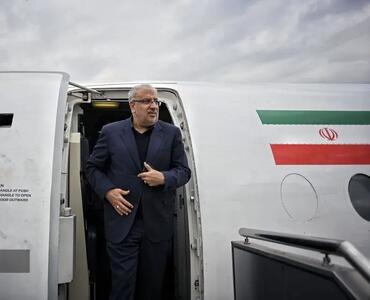 وزیر نفت تهران را به مقصد الجزیره ترک کرد