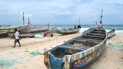 واژگونی قایق مهاجران در شمال سنگال؛ دست کم ۲۴ نفر غرق شدند