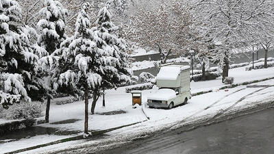 تهران امروز 4 درجه زیر صفر است!/فردا برف می بارد